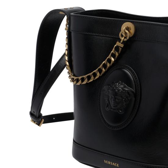 26FW 베르사체 크로스백 1026048 1A191971B55J BLACK - VERSACE