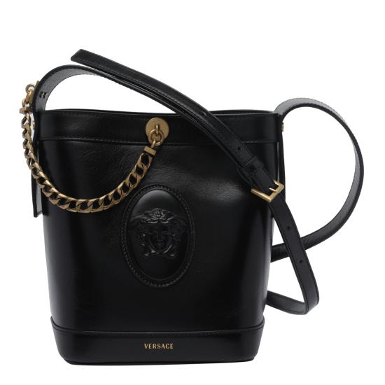 26FW 베르사체 크로스백 1026048 1A191971B55J BLACK