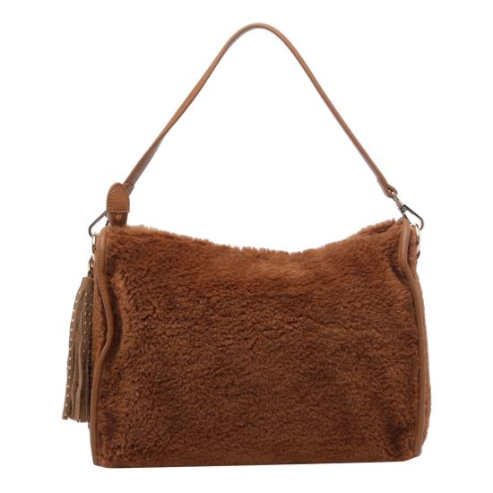 26FW 라캐리 숄더백 162MMD242 FUECUOIO BROWN - LA CARRIE
