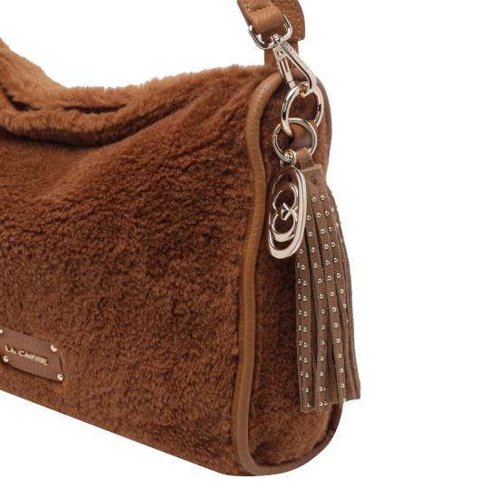 26FW 라캐리 숄더백 162MMD242 FUECUOIO BROWN - LA CARRIE