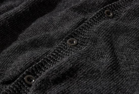 26FW 본 소노 가디건 카스파 카디건 3044 에코 차콜 - VON SONO