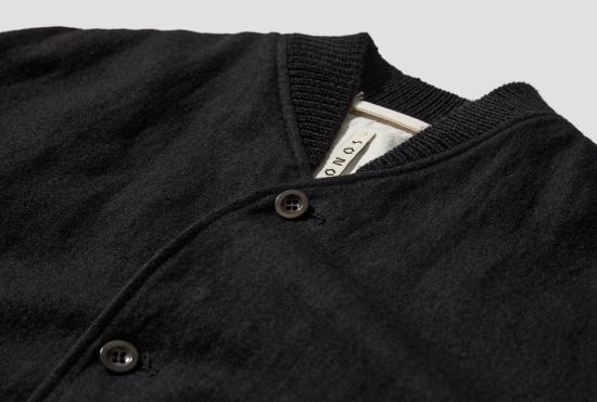 26FW 본 소노 자켓 BO BOMBER 2003 AHR 블랙 - VON SONO
