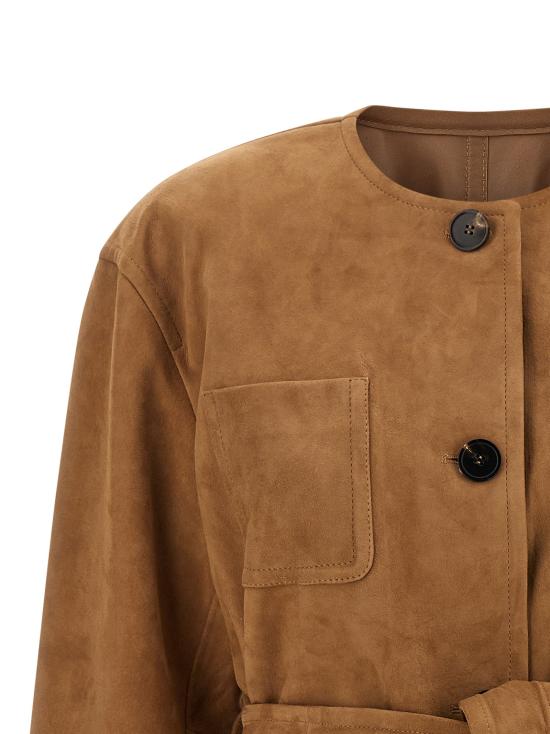 26FW 막스마라 스튜디오 패딩 Mstboemia  재킷 브라운 - MAX MARA STUDIO