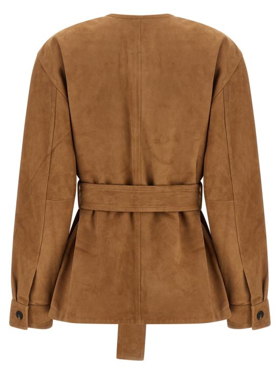 26FW 막스마라 스튜디오 패딩 Mstboemia  재킷 브라운 - MAX MARA STUDIO