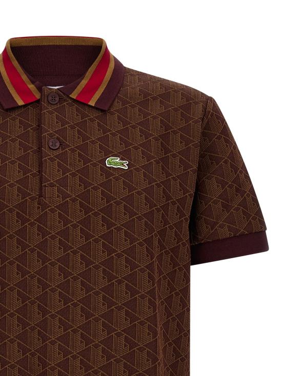 26FW 라코스테 폴로 티셔츠 파리 폴로 브라운 - LACOSTE