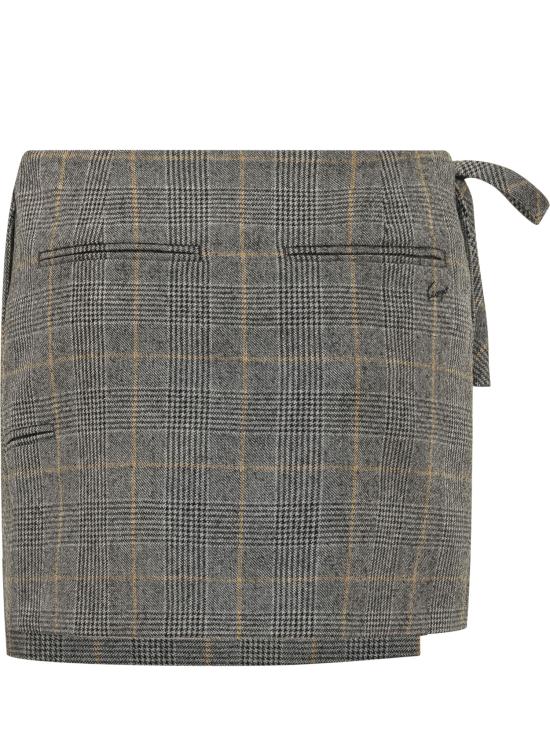 26FW 겐조 스커트 FG62JU3389PL 98 ANTHRACITE - KENZO