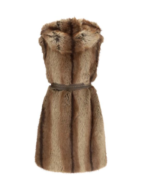 26FW 핑코 베스트 107042A3C6 D31 BEIGE - PINKO