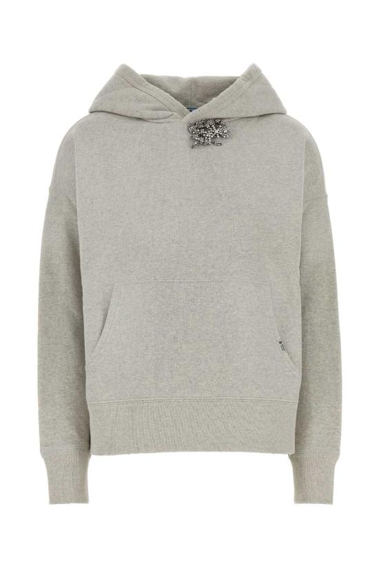 26FW 프라다 긴팔 티셔츠 134734SOOO6103 F0AK9 GRAY