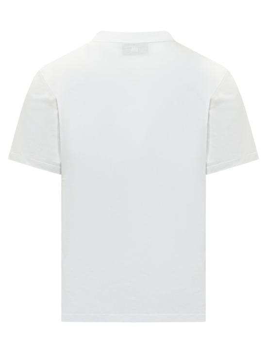26FW 아미 스몰 하트 로고 라이트 코튼 저지 티셔츠 HTS346724 100 WHITE - AMI
