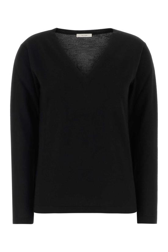 26FW 더로우 스웨터 R000702Y1026 BLK BLACK
