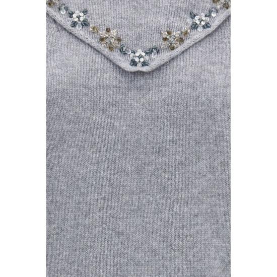 26FW 프라다 스웨터 PRP24F3FSOOO17E2F0031BB GRAY - PRADA