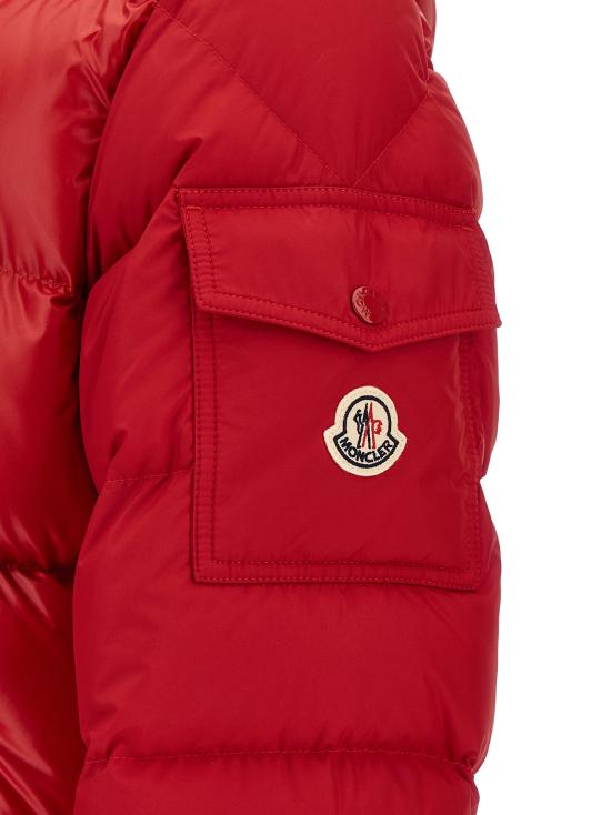 26FW 몽클레어 마야 후드 쇼트 다운 자켓 L20911A00138597YX45D Red - MONCLER