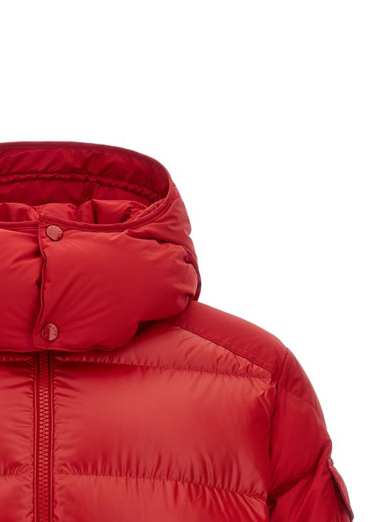 26FW 몽클레어 마야 후드 쇼트 다운 자켓 L20911A00138597YX45D Red - MONCLER