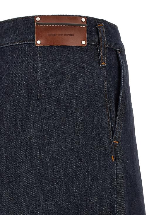 26FW 드리스 반 노튼 데님 팬츠 DR340254BM NAVY - DRIES VAN NOTEN