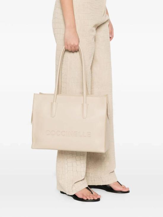  코치넬리 토트백 E1UAK110201N64 Beige - COCCINELLE