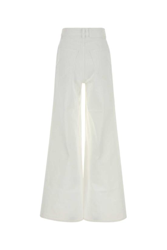 26FW 알라이아 데님 팬츠 AA9P1277D027D 000 WHITE - ALAIA