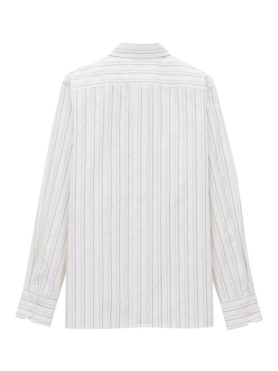 25FW 생로랑 셔츠 848033Y7K191332 WHITE - SAINT LAURENT