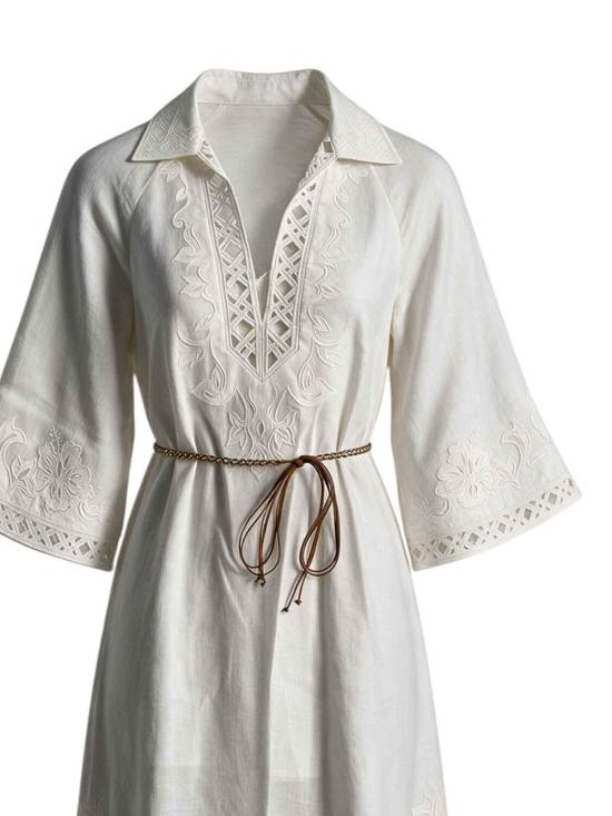 26FW 짐머만 롱 원피스 7834DSS262IVO Cream - ZIMMERMANN