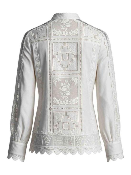 26FW 짐머만 블라우스 8731TSS261IVO White - ZIMMERMANN