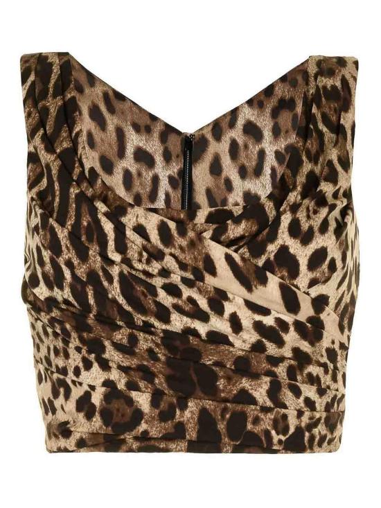  돌체앤가바나 민소매 티셔츠 F75N0TFSADDHY13M Animal Print