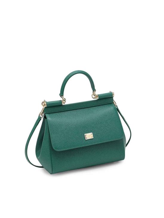 26FW 돌체앤가바나 미디움 시실리 핸드백 BB6003B100187174 GREEN - DOLCE & GABBANA