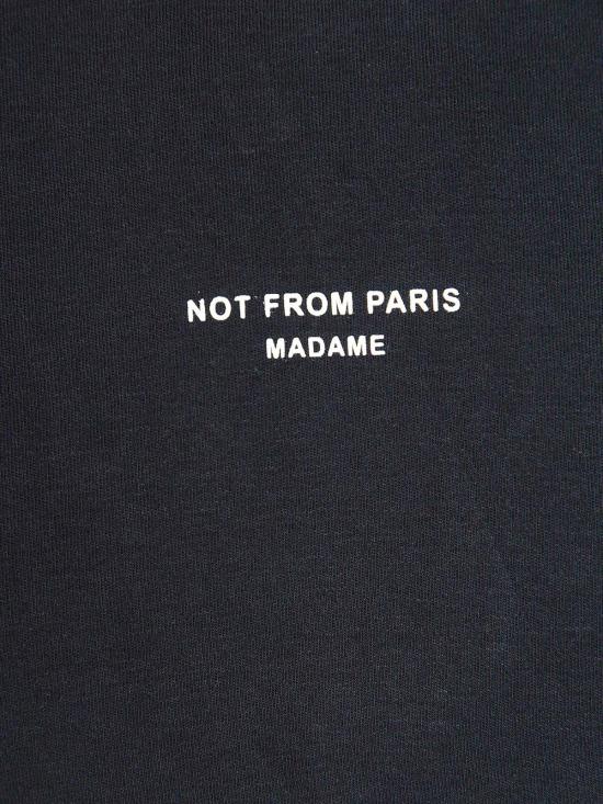 26FW 드롤드무슈 반팔 티셔츠 PERMTS202CO002BL BLACK - DROLE DE MONSIEUR