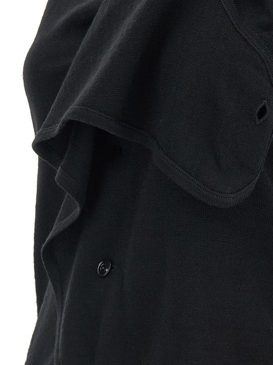 26FW 르메르 베스트 LE339682BM BLACK - LEMAIRE