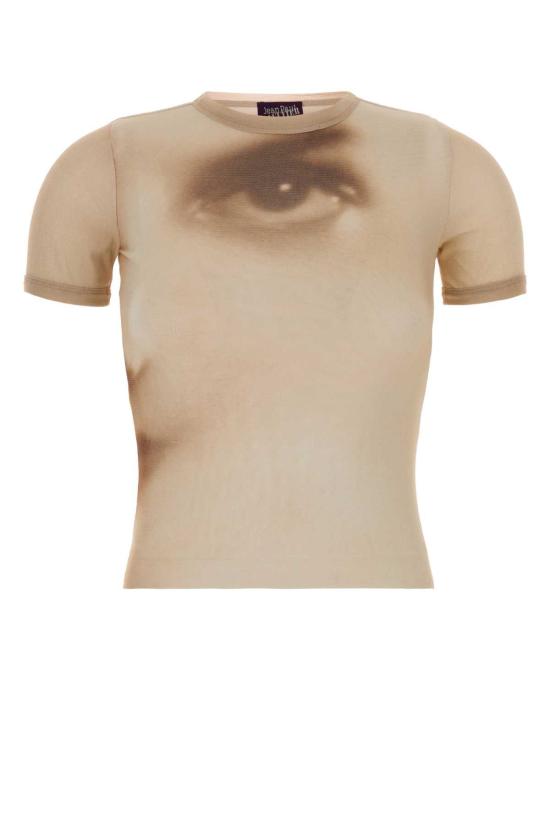 26FW 장 폴 고티에 폴로 티셔츠 2604WTO563M032P 68 BEIGE