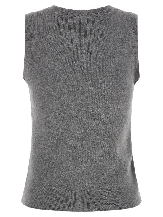 26FW 쥬세페 디 모라비토 민소매 티셔츠 GI340357BM GRAY - GIUSEPPE DI MORABITO