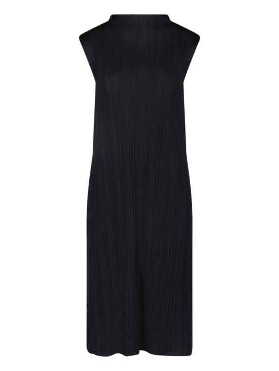 26FW 플리츠플리즈 미디 원피스 PP68JH117 15 Black