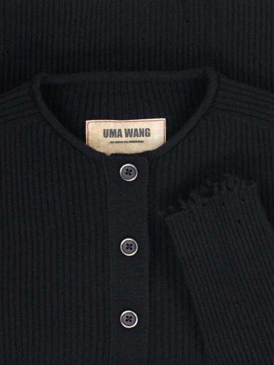26FW 우마 왕 스웨터 UK7111 UW900 Black - UMA WANG