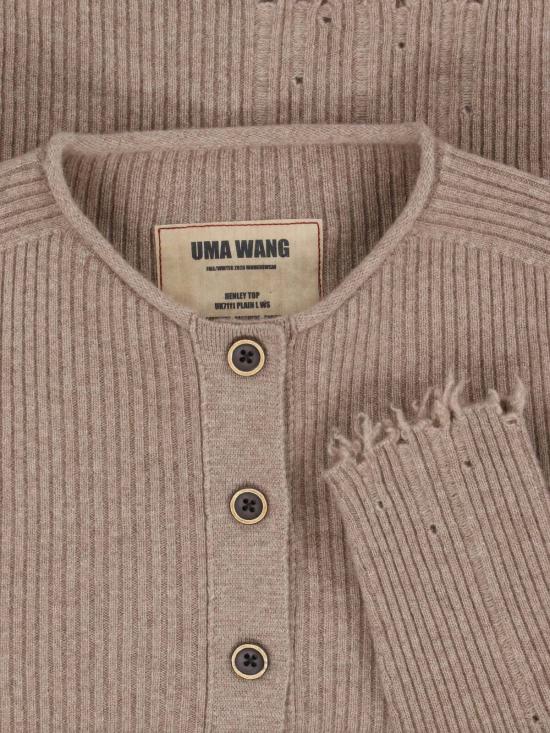 26FW 우마 왕 스웨터 UK7111 UW200 Beige - UMA WANG