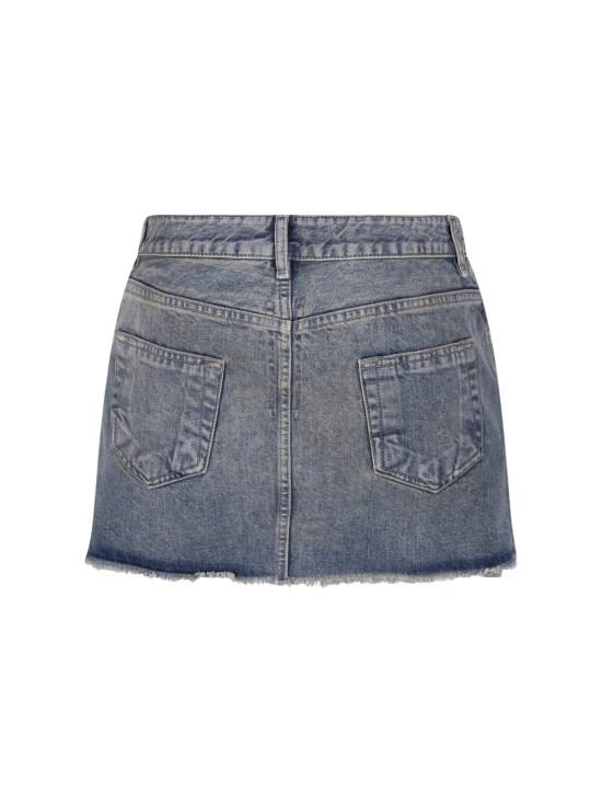 26FW 다크쉐도우 미디 스커트 DS02F6347 DMIET2 56 Blue - DRKSHDW