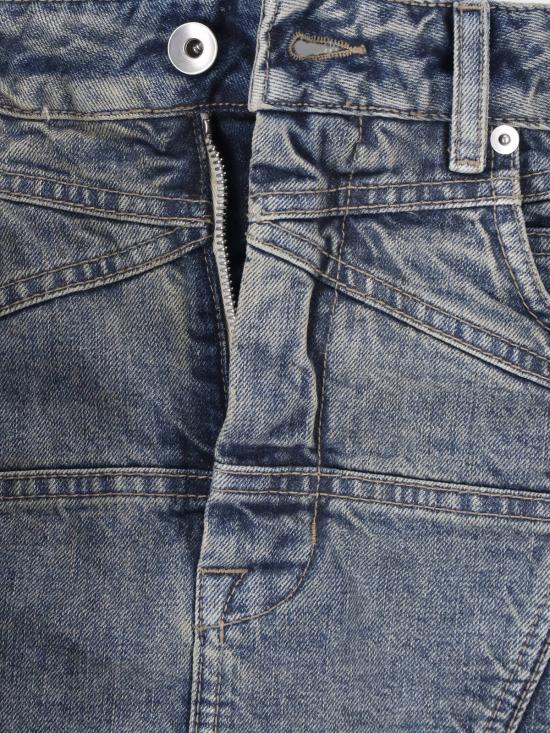 26FW 다크쉐도우 미디 스커트 DS02F6347 DMIET2 56 Blue - DRKSHDW