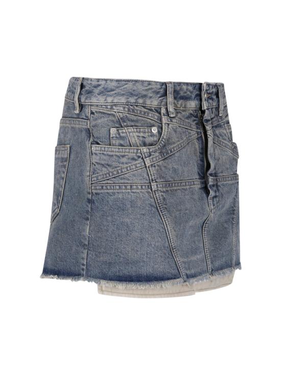 26FW 다크쉐도우 미디 스커트 DS02F6347 DMIET2 56 Blue - DRKSHDW