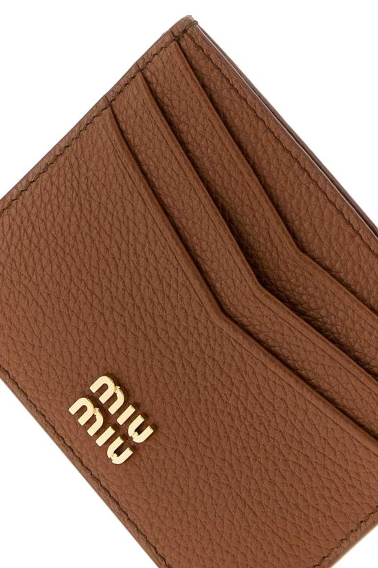 26FW 미우미우 나파 카드 지갑 5MC002ADT7 F0046 COGNAC - MIU MIU