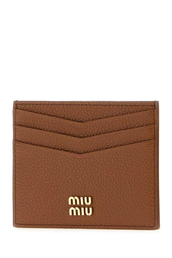 26FW 미우미우 나파 카드 지갑 5MC002ADT7 F0046 COGNAC - MIU MIU