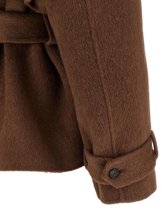 26FW 쥬세페 디 모라비토 코트 GI340247BM BROWN - GIUSEPPE DI MORABITO