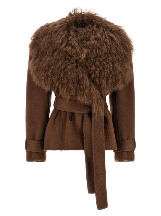 26FW 쥬세페 디 모라비토 코트 GI340247BM BROWN