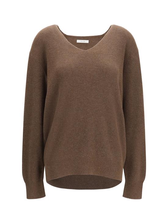 26FW 더로우 스웨터 R000612Y1041 FUD BROWN
