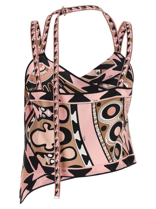 26SS 에밀리오푸치 민소매 티셔츠 EM334831BM PINK - EMILIO PUCCI