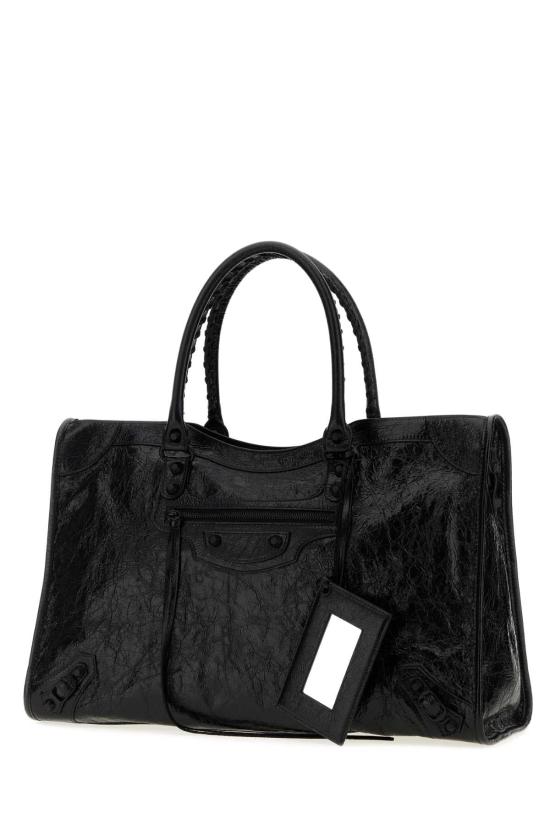  발렌시아가 르 시티 백 라지 8657652ACME 1000 BLACK - BALENCIAGA