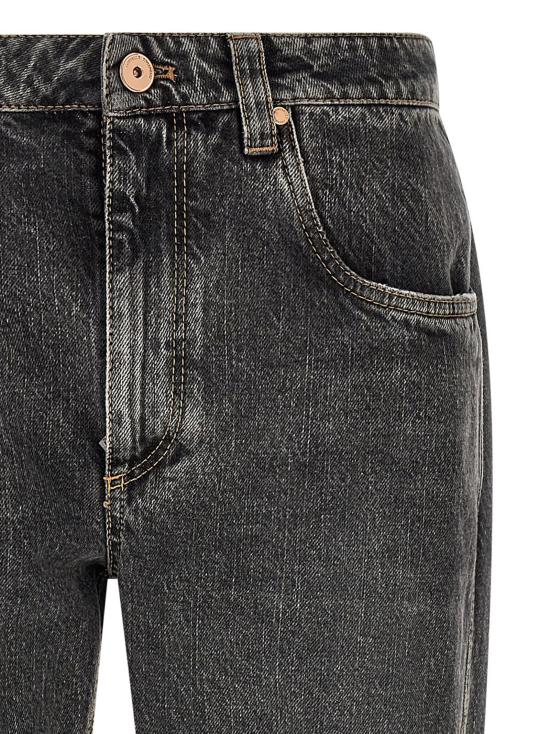 26FW 브루넬로 쿠치넬리 데님 팬츠 BR340227BM GRAY - BRUNELLO CUCINELLI