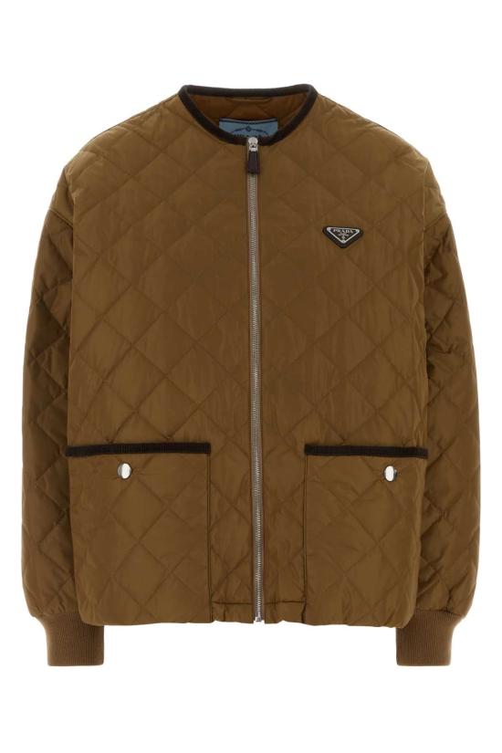 26FW 프라다 리나일론 블레이저 자켓 292167SOOO1WQ9 F0594 BROWN