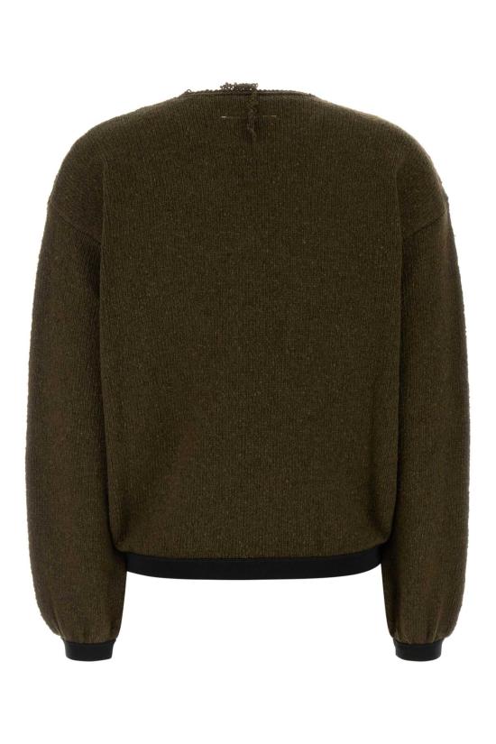 26FW MM6 메종마르지엘라 스웨터 S52HL0062M13283 727S GREEN - MM6 MAISON MARGIELA