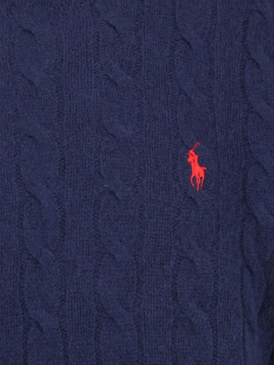 26FW 폴로 랄프로렌 케이블 니트 스웨터 710 876762 002 BLUE - POLO RALPH LAUREN