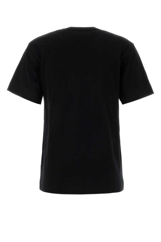 26FW 꼼데가르송 골드하트 와펜 반팔티 AXT216051 BLACK - COMME DES GARCONS