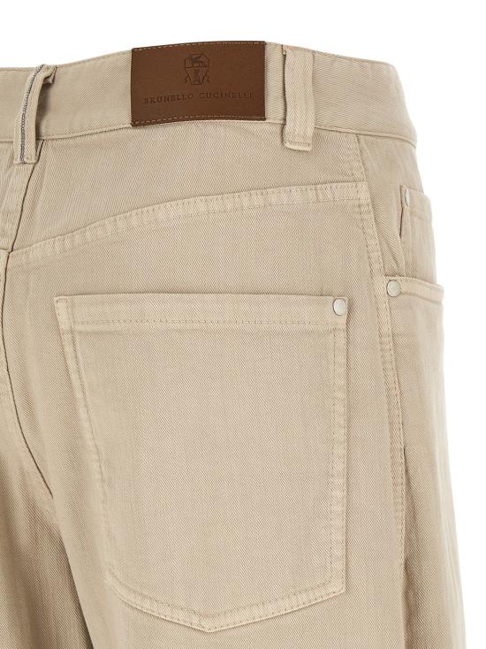 26FW 브루넬로 쿠치넬리 팬츠 BR340370BM BEIGE - BRUNELLO CUCINELLI