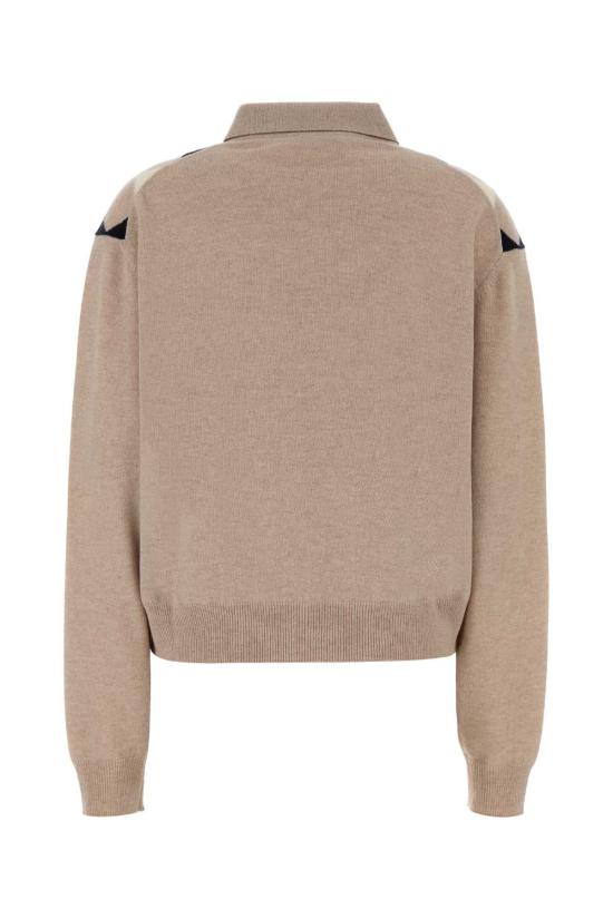 26FW 미우미우 스웨터 MML08BSOOO6033 F0006 BEIGE - MIU MIU