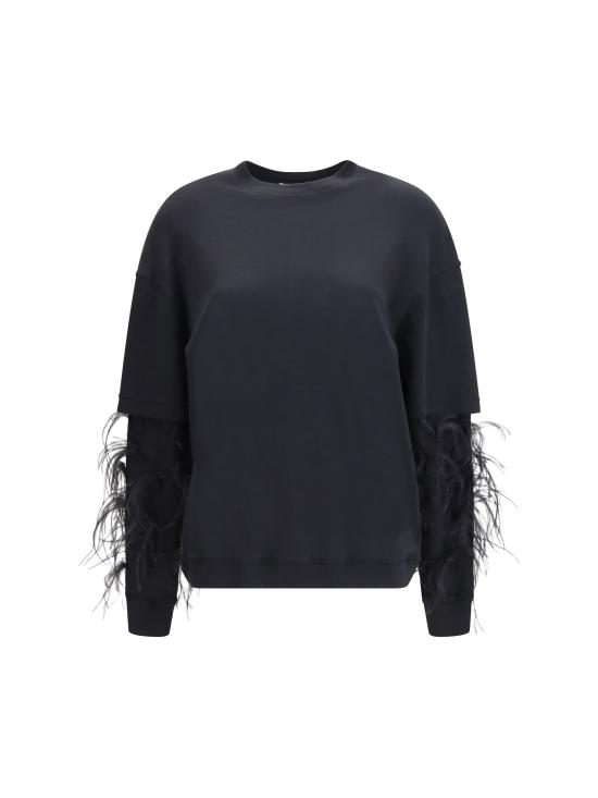 26FW 다크파크 긴팔 티셔츠 WJE15FJER01 0099 BLACK